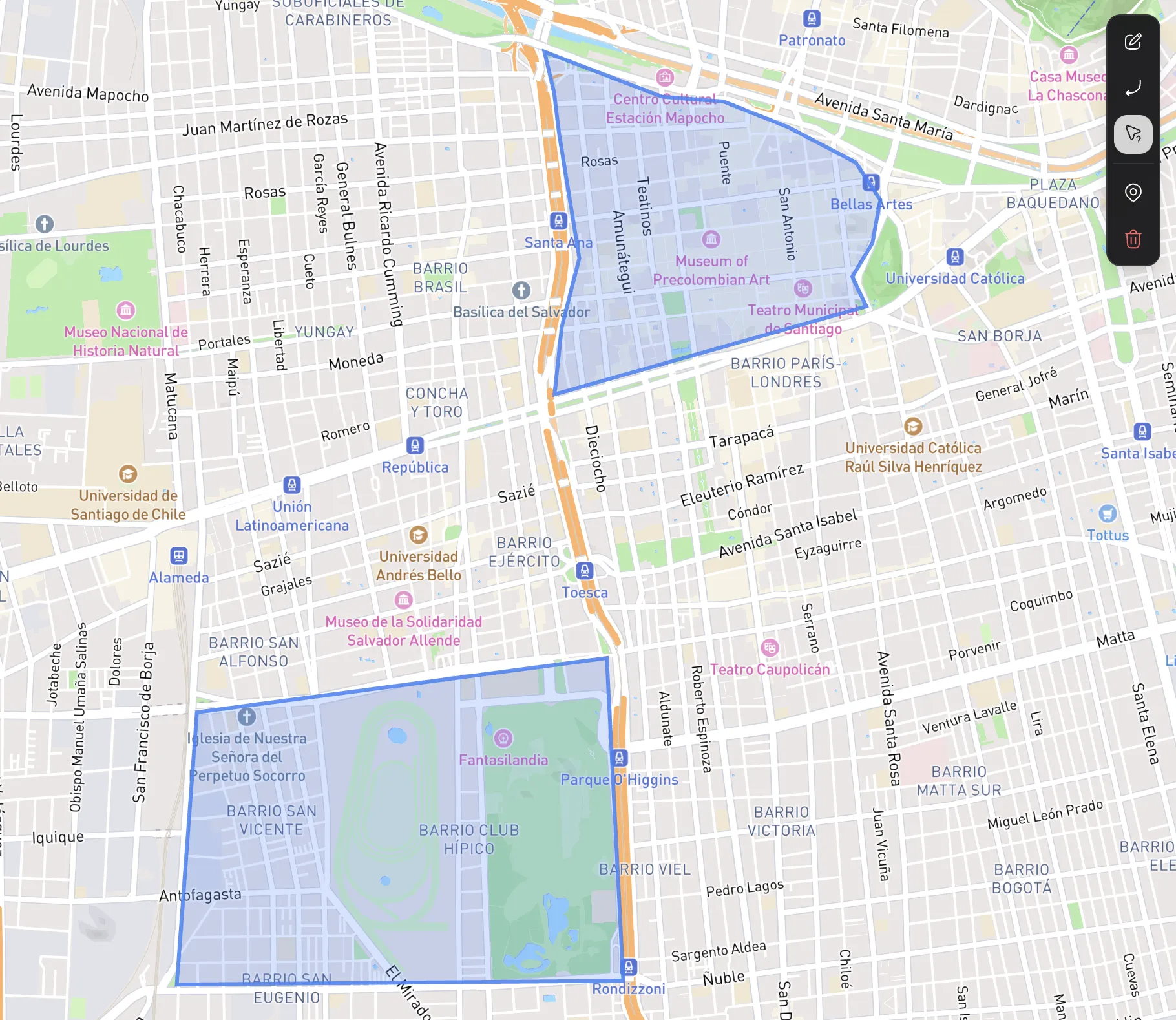 Geocercas inteligentes